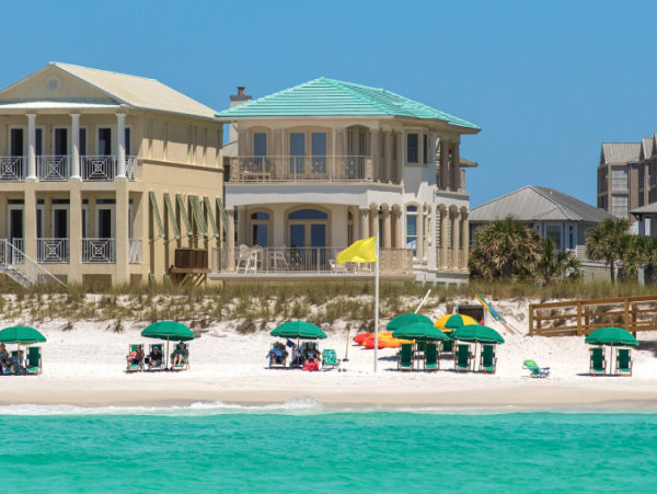 Five Bedroom Destin Vacation Rental Sleeps 14 Communal Pool