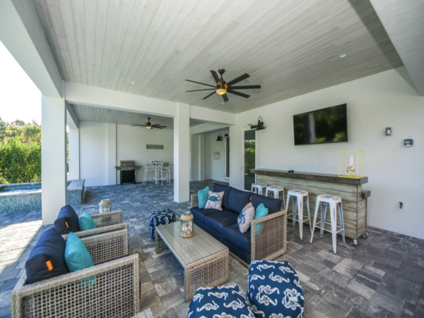 Siesta Key Luxury Vacation Rental Beach House with Pool & Rooftop Deck