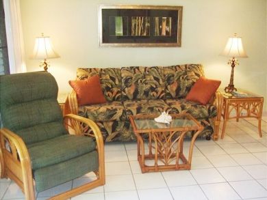 Living room with sofa bed Living room with sofa bed