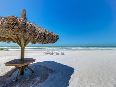 Sandy beach