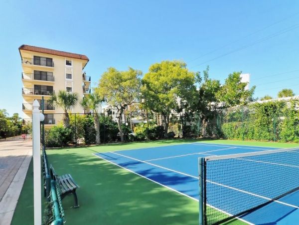 Communal Pool at this Three Bedroom Beach Condo Siesta Key
