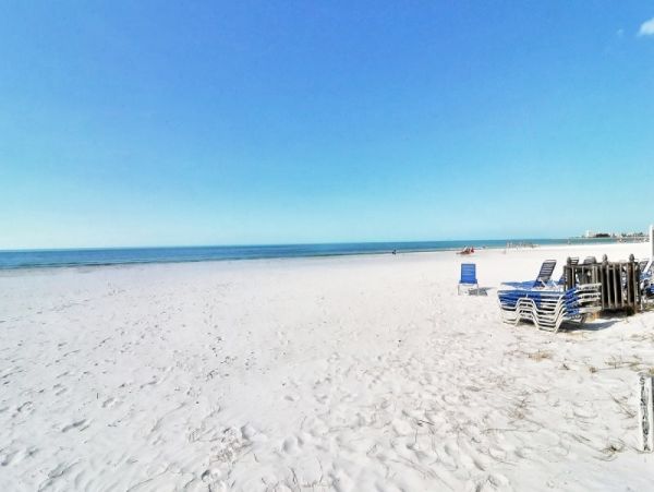 Communal Pool at this Three Bedroom Beach Condo Siesta Key