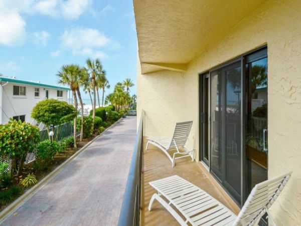 Communal Pool at this Three Bedroom Beach Condo Siesta Key