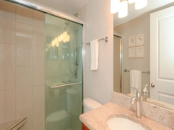 Communal Pool at this Three Bedroom Beach Condo Siesta Key