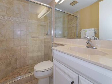 Bathroom with Sower