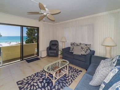 Living Area with Doors to Balcony