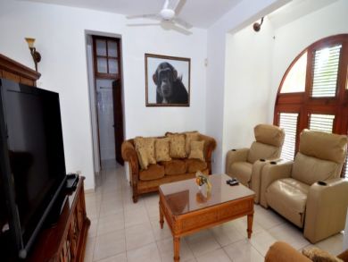 Flat Screen TV in Living Area