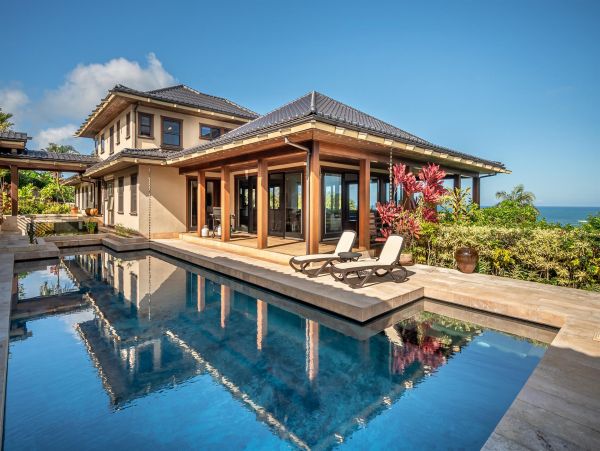 Stunning Princeville Rental: Ocean Views, Pool, & Comfort