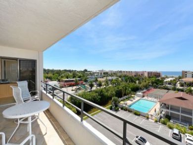 View of Pool on Balcony