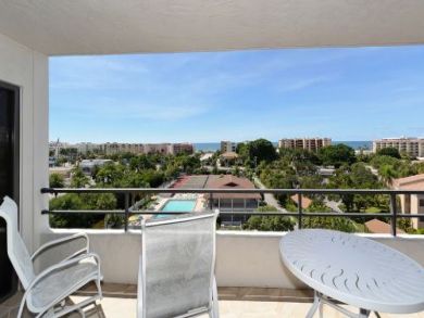 Balcony with Pool View