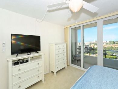 Falt Screen TV in Bedroom