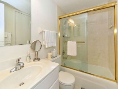 Bathroom with Shower Over Tub