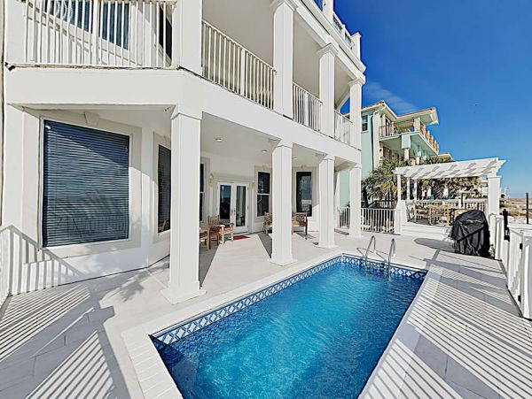 Luxury Seven Bedroom Beach Villa with Private Pool Sleeps 25