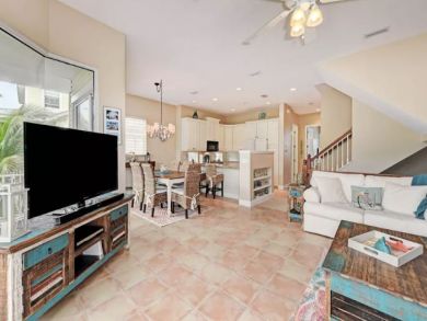Large TV in the Living Area