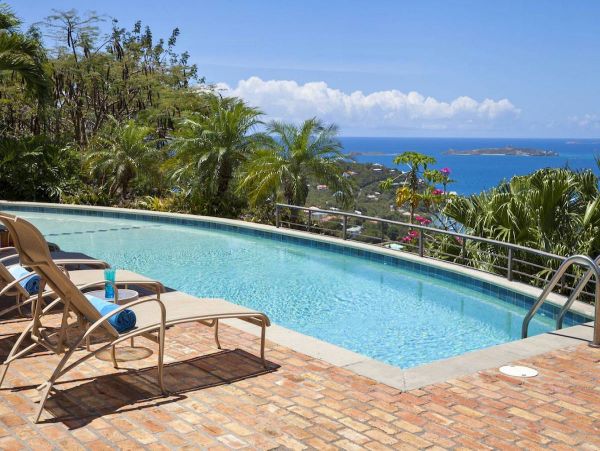 Four Bedroom Luxury St. John Vacation Villa Sleeps 10
