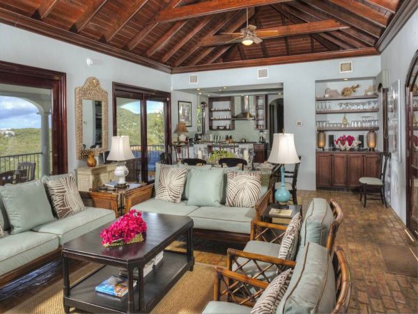 Four Bedroom Luxury St. John Vacation Villa Sleeps 10