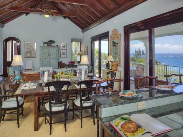 Four Bedroom Luxury St. John Vacation Villa Sleeps 10