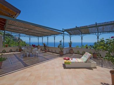 Two Bedroom One Bathroom Vacation Rental in Praiano Italy