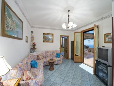 Two Bedroom One Bathroom Vacation Rental in Praiano Italy
