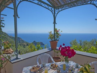 Two Bedroom One Bathroom Vacation Rental in Praiano Italy