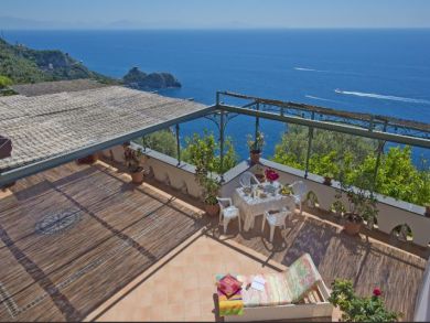 Two Bedroom One Bathroom Vacation Rental in Praiano Italy