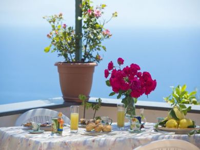 Two Bedroom One Bathroom Vacation Rental in Praiano Italy