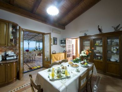 Two Bedroom One Bathroom Vacation Rental in Praiano Italy