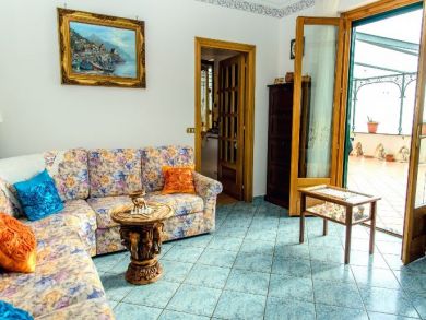 Two Bedroom One Bathroom Vacation Rental in Praiano Italy