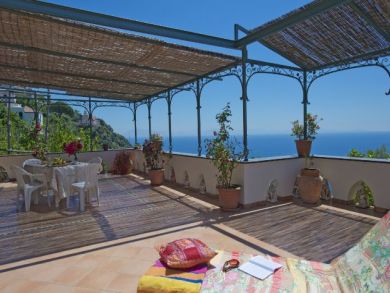 Two Bedroom One Bathroom Vacation Rental in Praiano Italy