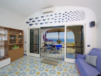 One Bedroom One Bathroom Vacation Rental in Praiano