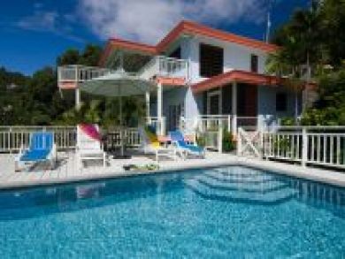 Waterfront Caribbean Villa Five Bedrooms Sleeps 11 Guests