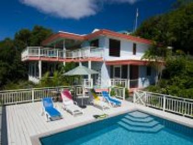 Waterfront Caribbean Villa Five Bedrooms Sleeps 11 Guests