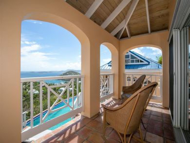 Full Ocean Views and at this Caribbean Pool Villa In St John