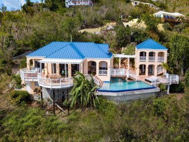 Full Ocean Views and at this Caribbean Pool Villa In St John