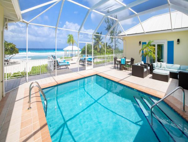 Cayman Islands Vacation Rentals - Oceanfront Cayman Villa with Guest Cottage