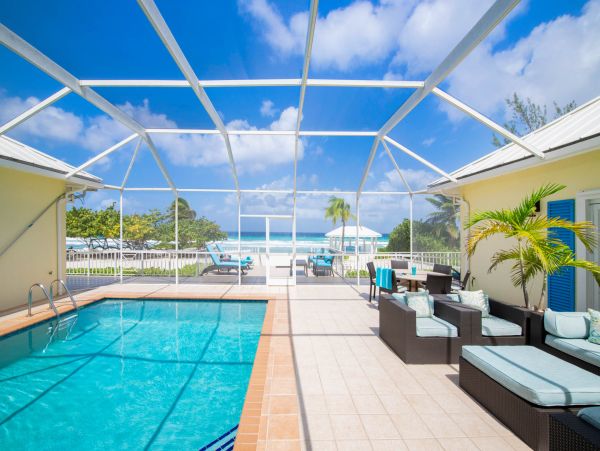 Cayman Islands Vacation Rentals - Oceanfront Cayman Villa with Guest Cottage