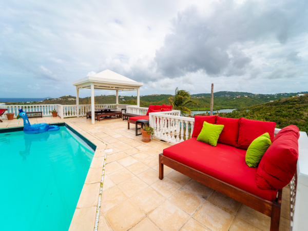 St. Croix 6 Bedroom Home Private Pool & Ocean Views