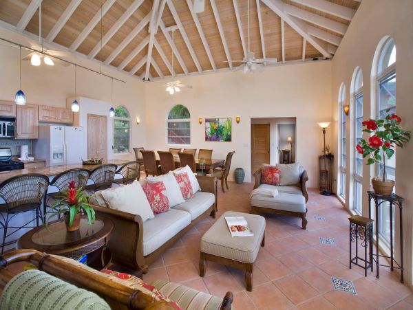 Luxury Five Bedroom St. John Villa with Guest Cottage and Views