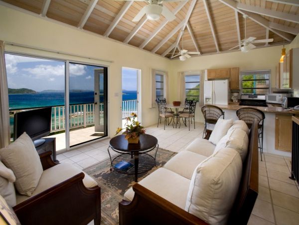 Luxury Five Bedroom St. John Villa with Guest Cottage and Views