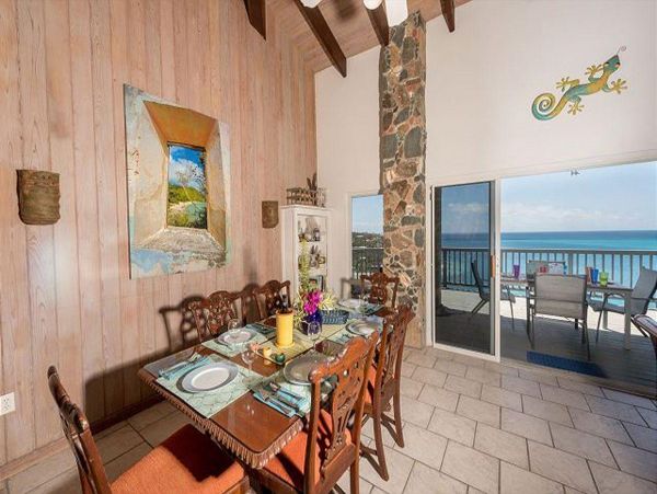 Great St. John Three Bedroom Vacation Villa Panoramic Sea Views