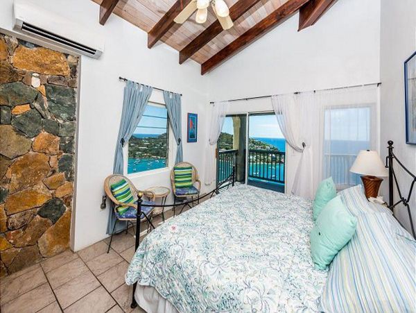Great St. John Three Bedroom Vacation Villa Panoramic Sea Views