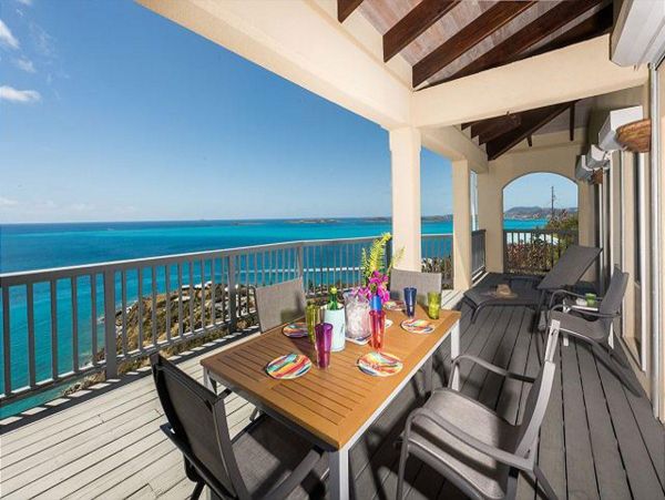 Great St. John Three Bedroom Vacation Villa Panoramic Sea Views