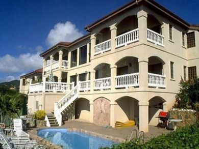 Chocolate Hole Bay Luxury Beach Villa Private Pool