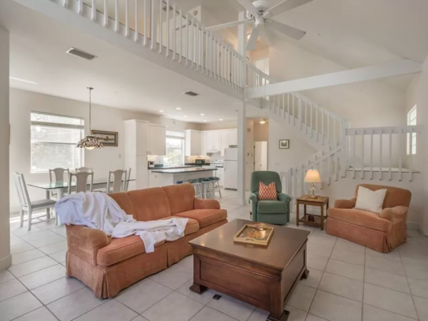Longboat Key Two Bedroom Vacation Home Short Walk to Beach