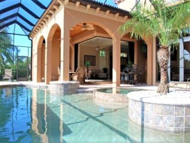 Cape Coral 4 Bedroom +Den Canal Front Vacation Rental