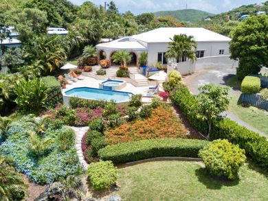 St. Thomas Luxury 3 Bedrooms Vacation Pool Home Ocean Views
