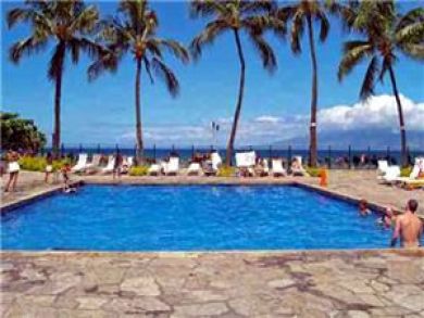Ocean front pool