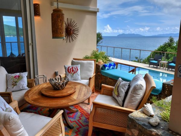 St Thomas Luxury Vacation Pool Villa - Full Ocean Views