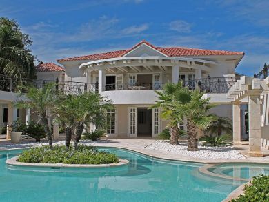 Golf Course Views from this Six Bedroom Vacation Villa