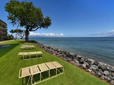 Oceanside Lounging Area